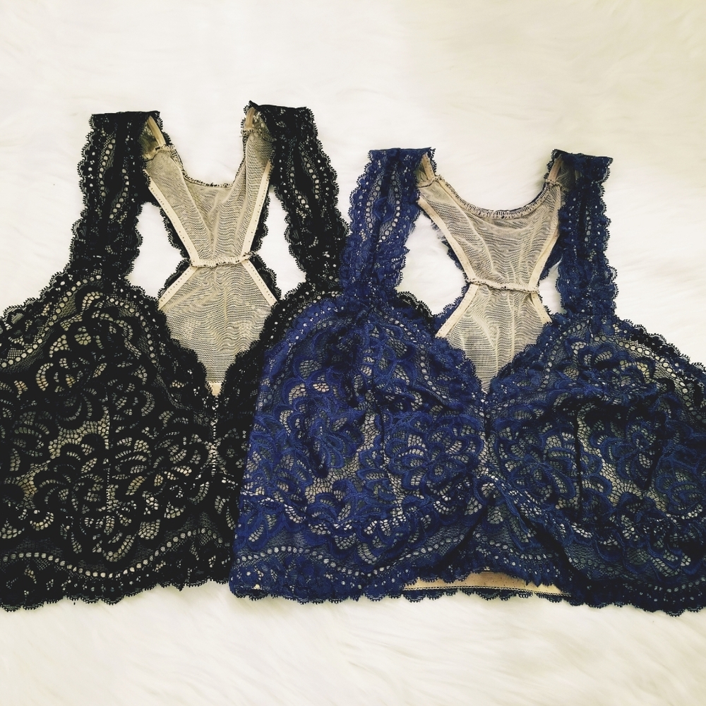 NEW 2 Lace Bralette